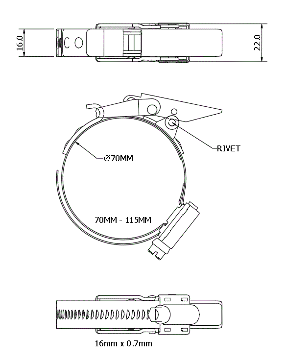 [27-HT070-115SS] 27-HT070-115SS